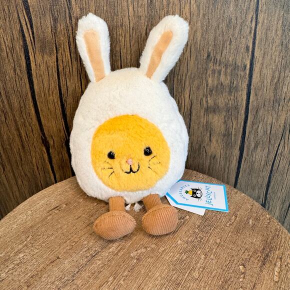 Jellycat Bunny Egg FAST SHIP NEW Jellycat Boiled Egg - Picture 1 of 7